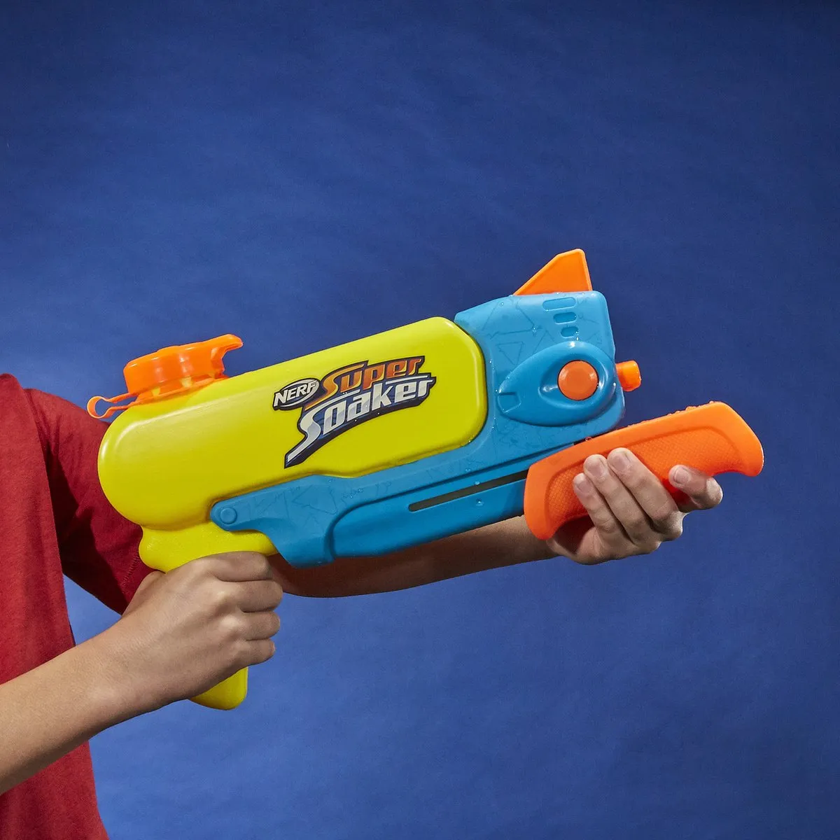 Nerf SuperSoaker Wave Spray Waterpistool - 1L - Blauw