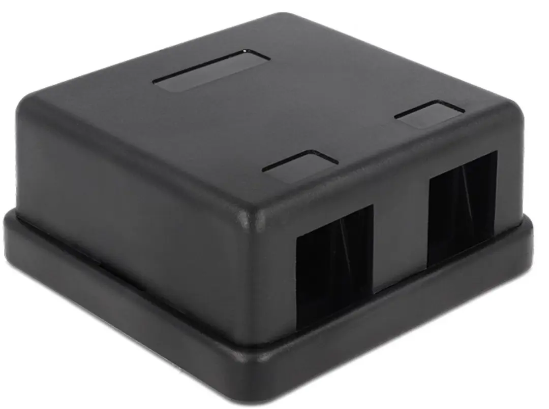Delock DLCK-86257 Uitvoerdoos 2x Keystone