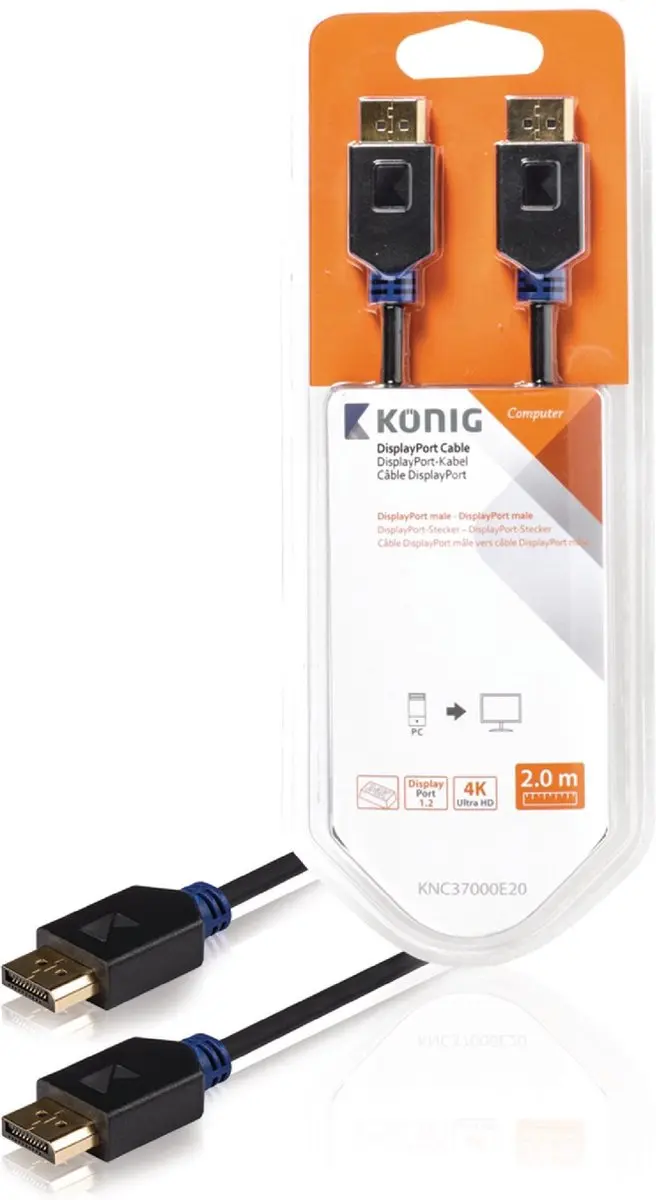 Konig DisplayPort Kabel 2m