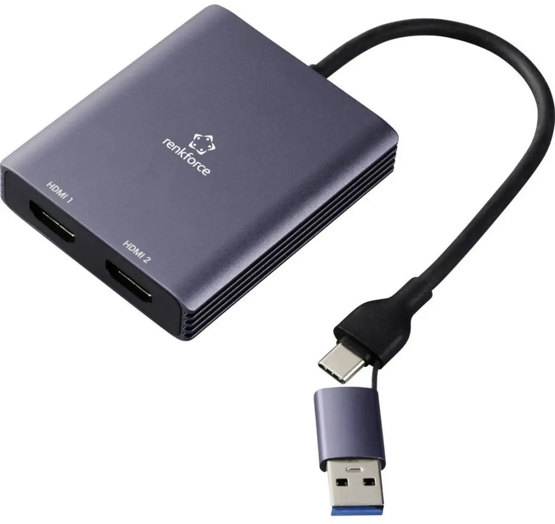 Renkforce RF-6418198 USB-C naar HDMI Adapter
