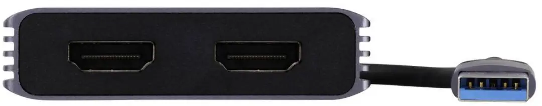 Renkforce RF-6418198 USB-C naar HDMI Adapter - Grijs