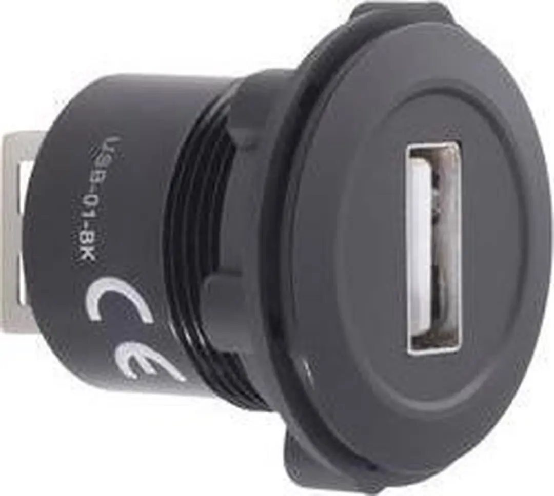 Tru Components USB-01-BK USB-inbouwbus 2.0