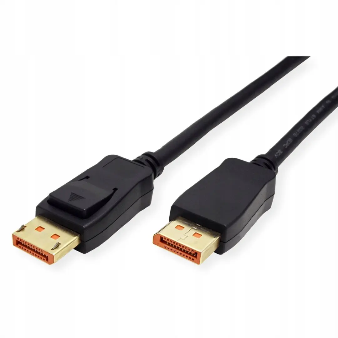 Roline DisplayPort Kabel 1.5m - 10K@60Hz 54Gbit/s - Zwart