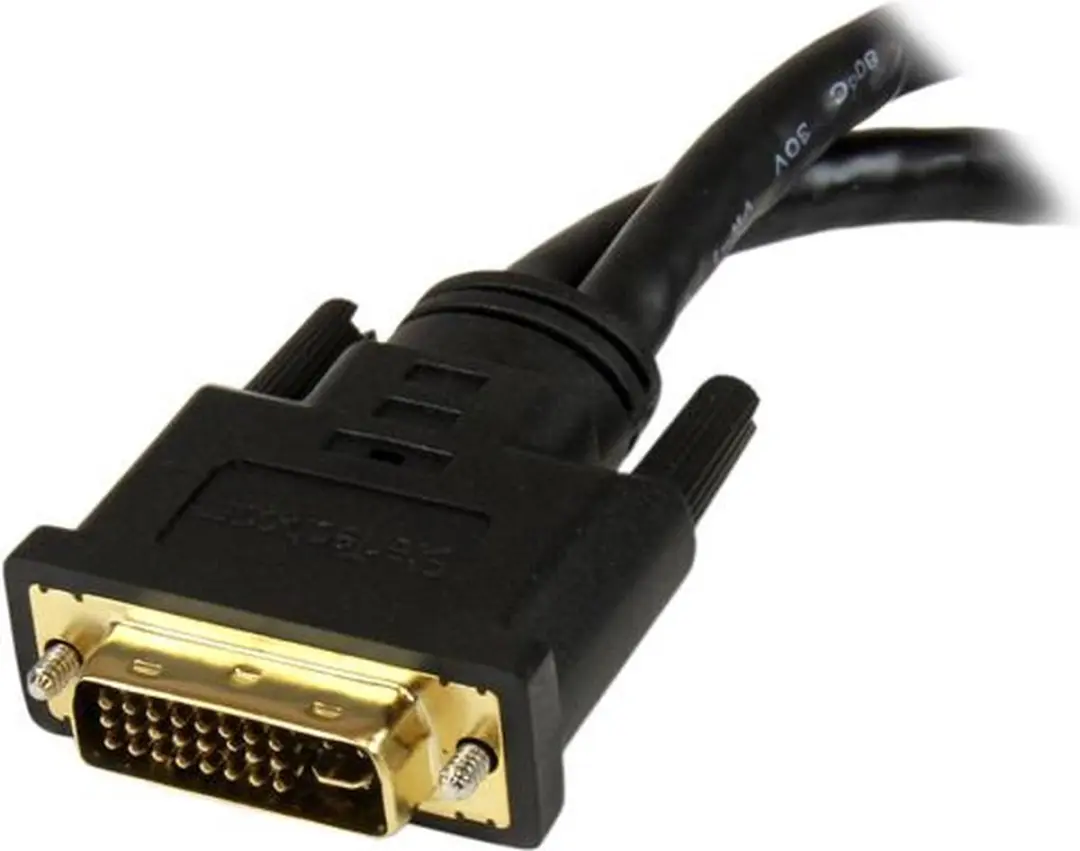 Startech DVI-I naar DVI-D & VGA Splitterkabel - 20cm - Zwart