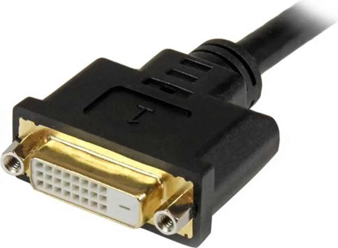 Startech DVI-I naar DVI-D & VGA Splitterkabel - 20cm - Zwart