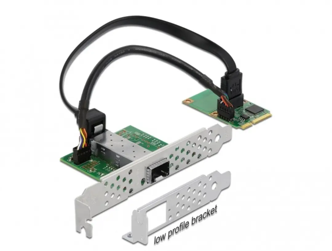Delock Mini PCIe I/O 1x SFP Gigabit LAN