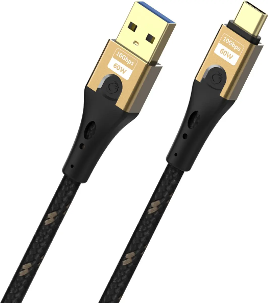 Oehlbach D1C9550 USB-kabel USB-A naar USB-C 0,5m