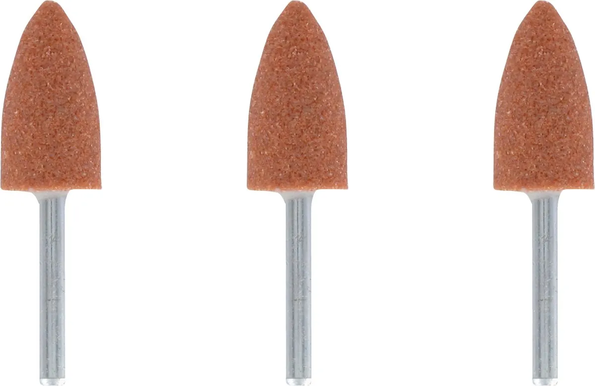 Dremel 952 Aluminiumoxide Slijpsteen 9.5mm - 3 Stuks
