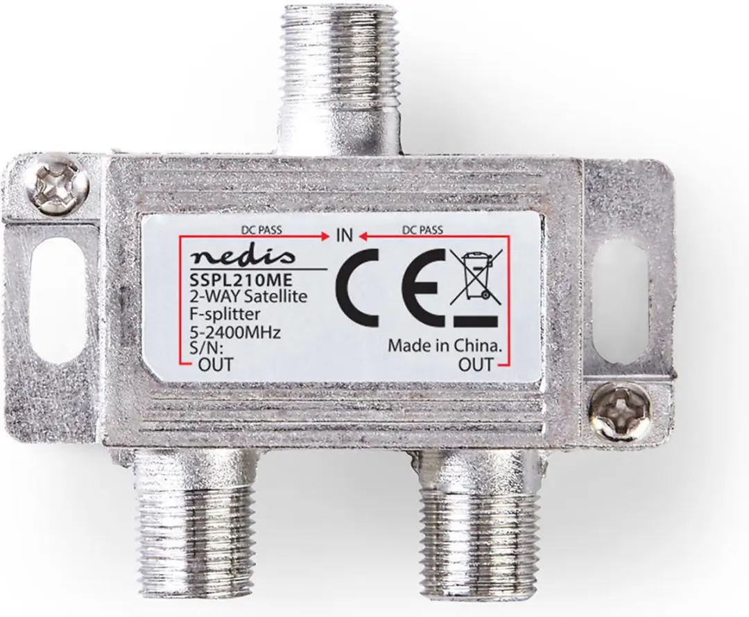 Nedis SSPL210ME Satellietsplitter