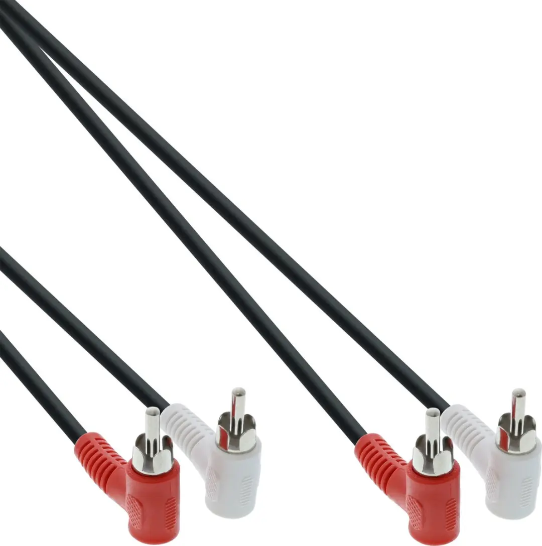 InLine Tulp Stereo Audiokabel Haaks 1,2m