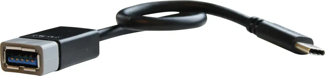 Scanpart USB A naar USB C Adapterkabel 15cm - 10Gb/s - Zwart