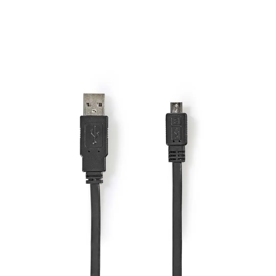 Nedis USB 2.0 A naar Micro-B Kabel 1m - Zwart - afbeelding 6 van 6