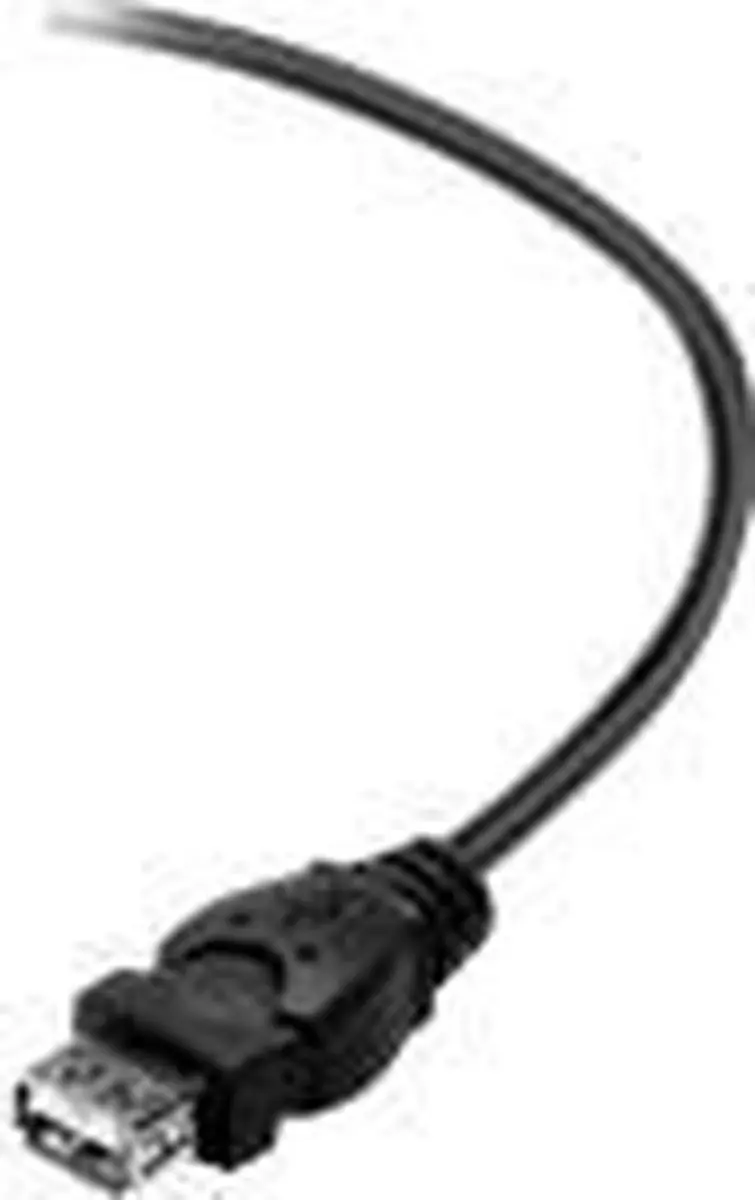 Belkin USB 2.0 A M/F Kabel 1,8m - Zwart