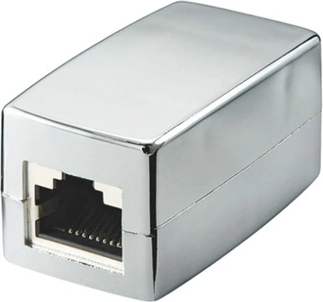 Goobay RJ45 Modular Coupler CAT 6 - Zilver