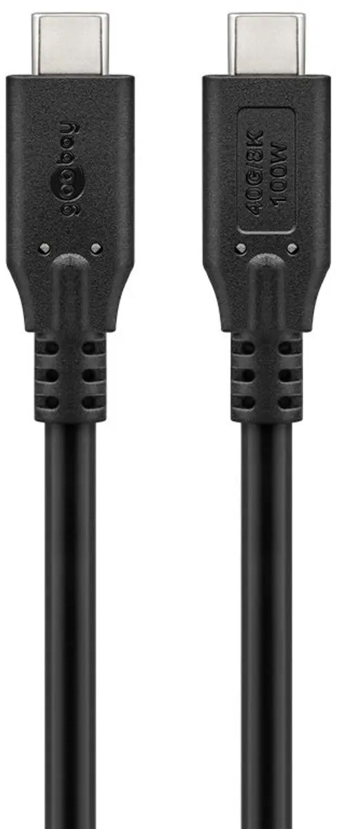 Goobay USB4 Gen 2x2 USB-C Kabel 100W