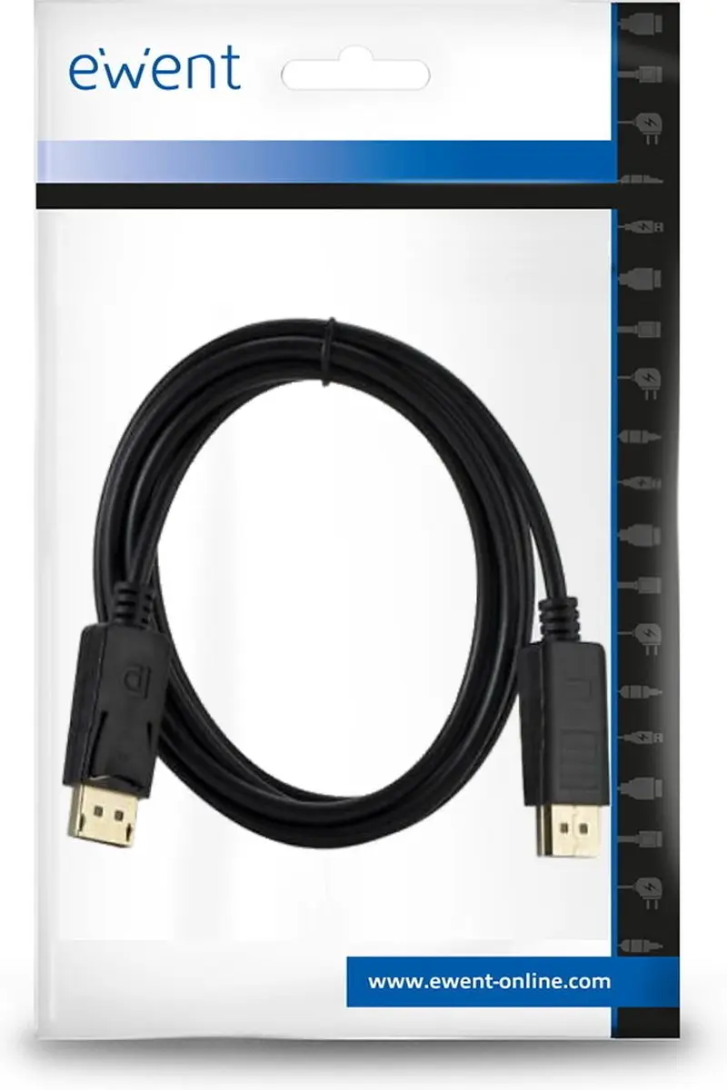 Schwarzkopf Ewent DisplayPort Kabel - Zwart