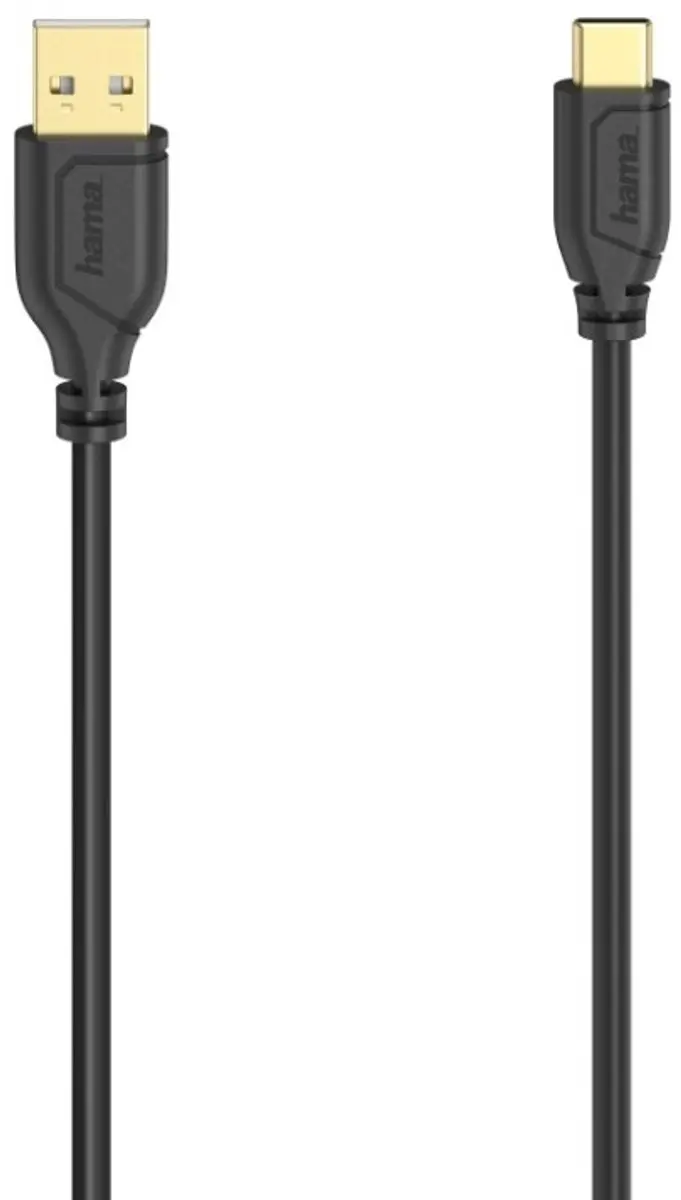 Hama USB-C-kabel Flexi-Slim USB 2.0 0,75m