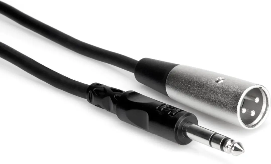 Hosa STX-110M Jack naar XLR Kabel 3m - Zwart - afbeelding 6 van 6