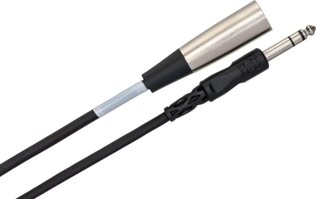 Hosa STX-110M Jack naar XLR Kabel 3m - Zwart