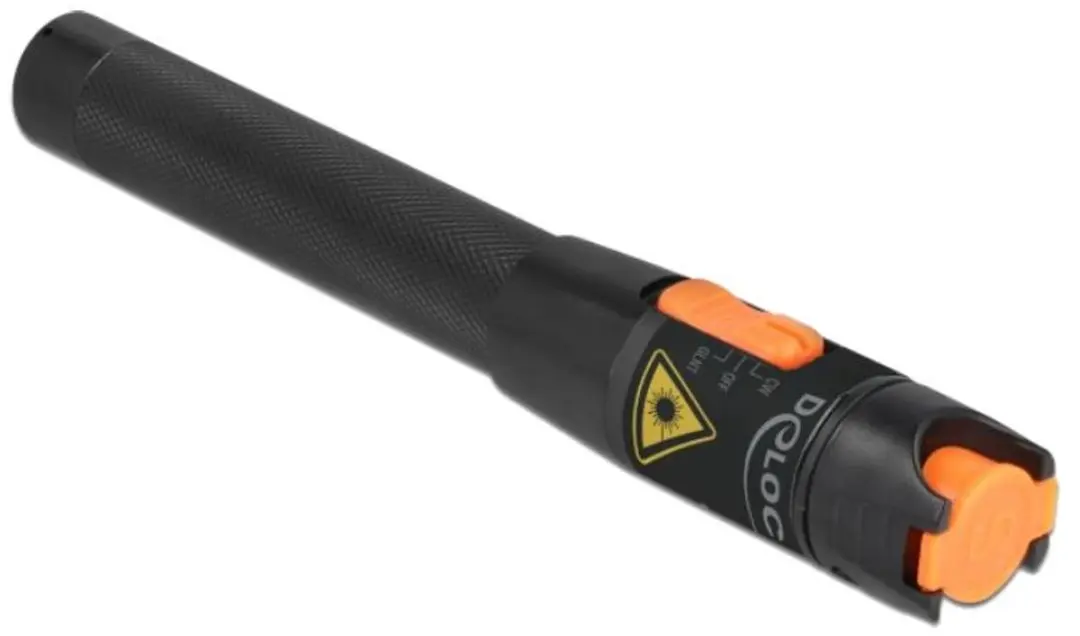 Delock Fiber Optic Visual Fault Locator 10mW - SC/LC/ST/FC - Zwart