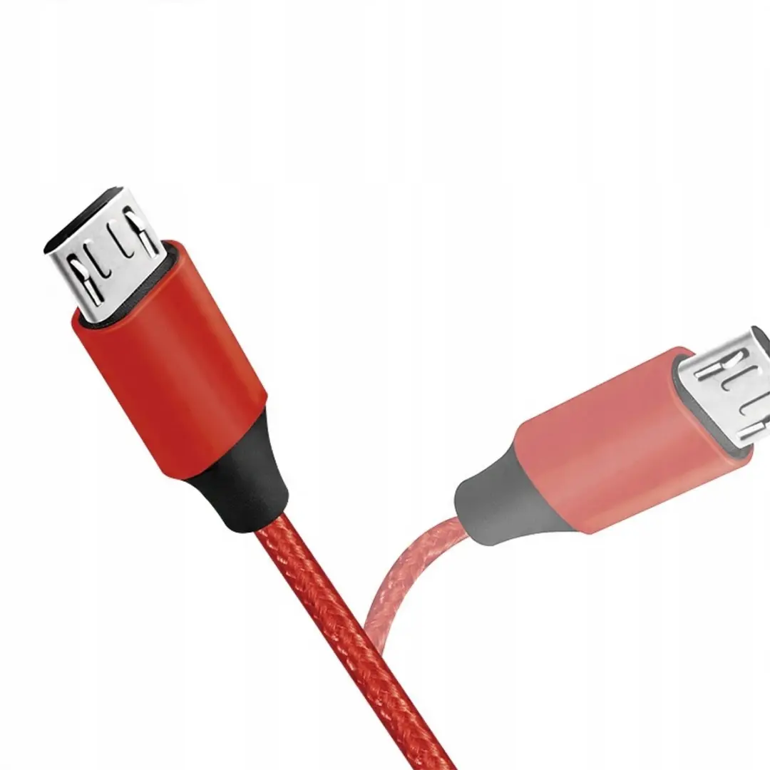 Logilink USB naar Micro-USB Kabel CU0152 - 1m - Rood