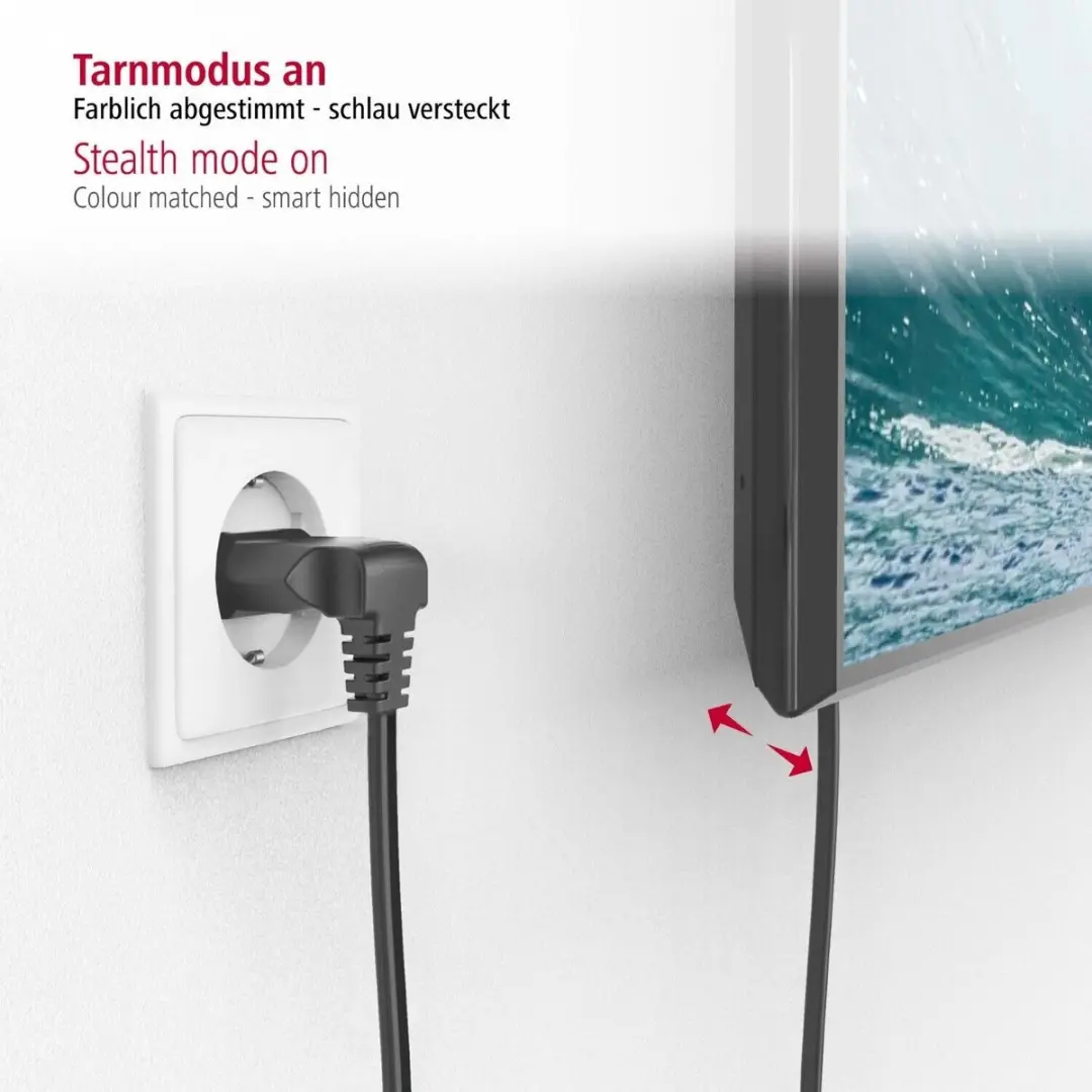 Hama Stroomsnoer Sonos Play:1/Play:5 3m - Zwart - afbeelding 6 van 6
