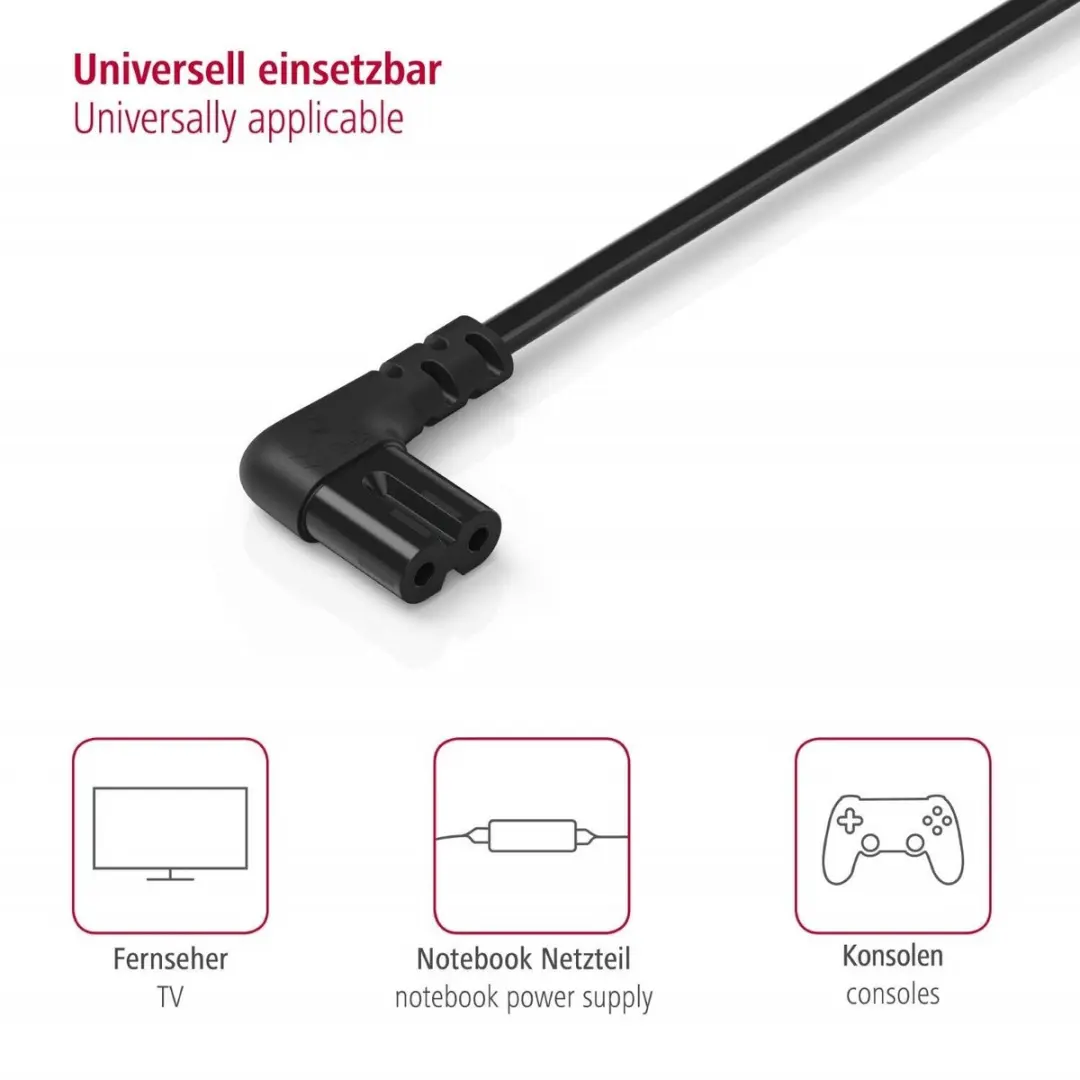 Hama Stroomsnoer Sonos Play:1/Play:5 3m - Zwart