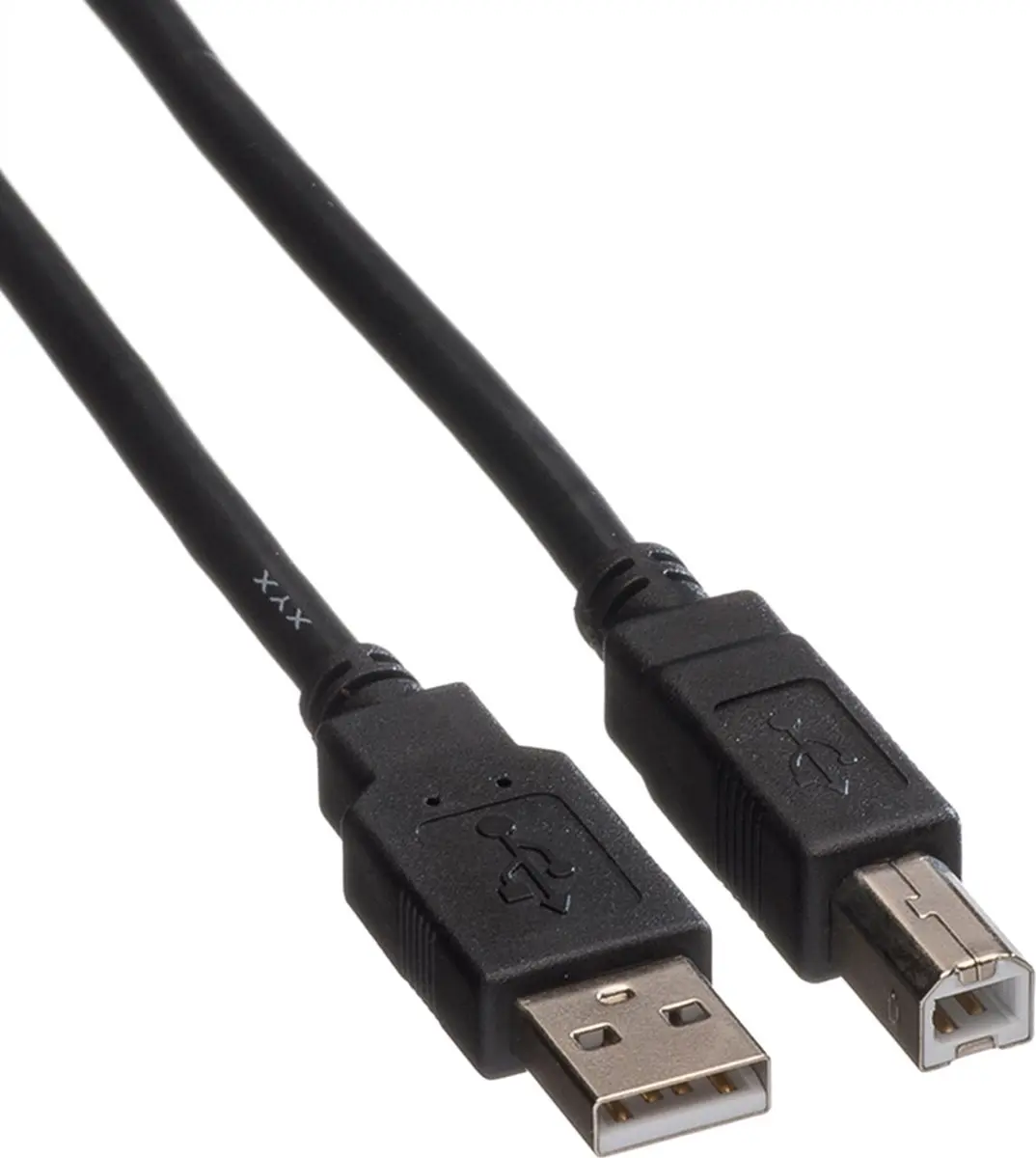 Roline USB 2.0 A-B Kabel 1,8m - Zwart