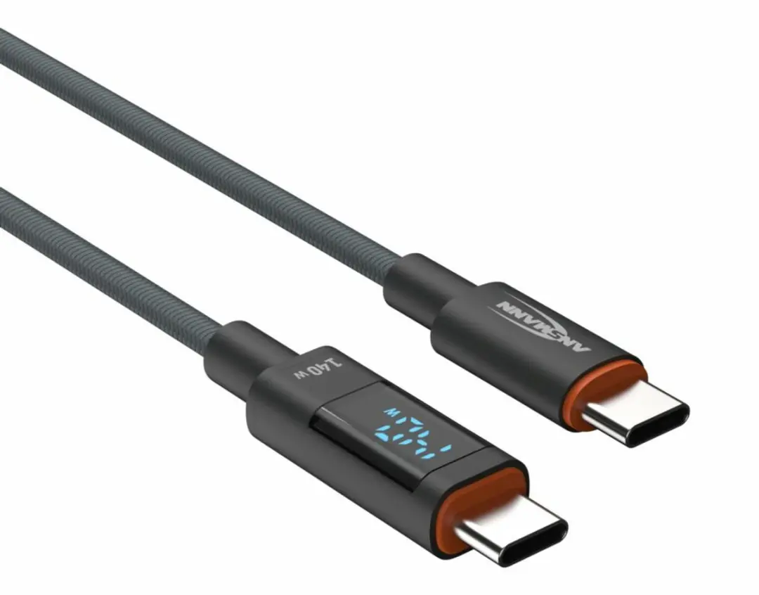 Ansmann 1700-0171 USB-C Kabel 2m - Antraciet