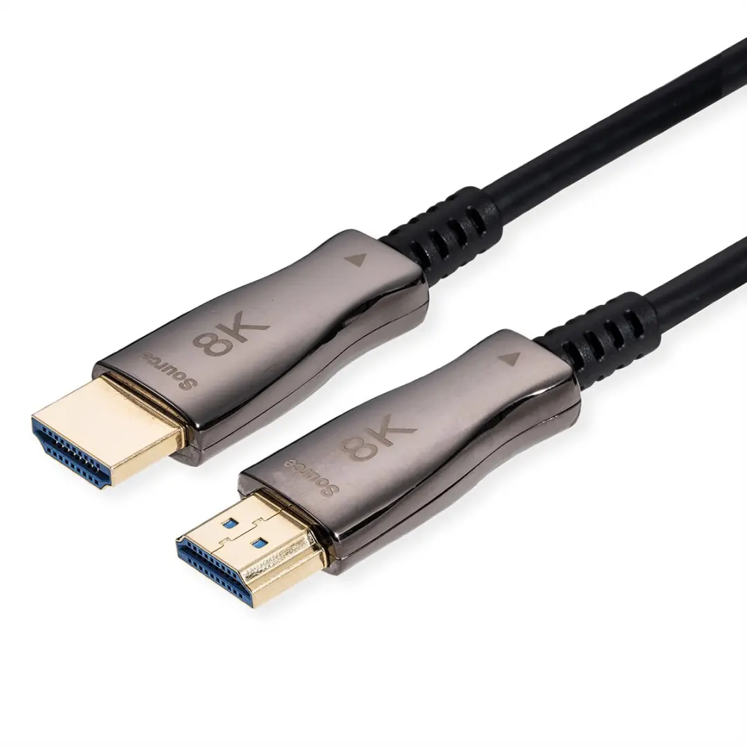 Value Ultra HDMI Actieve Optische 8K Kabel 10m - Zwart