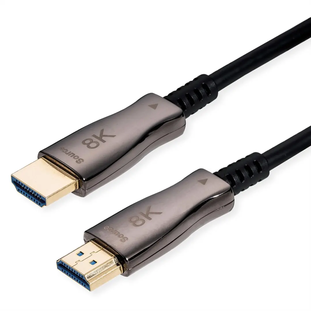 Value Ultra HDMI Actieve Optische 8K Kabel 10m - Zwart
