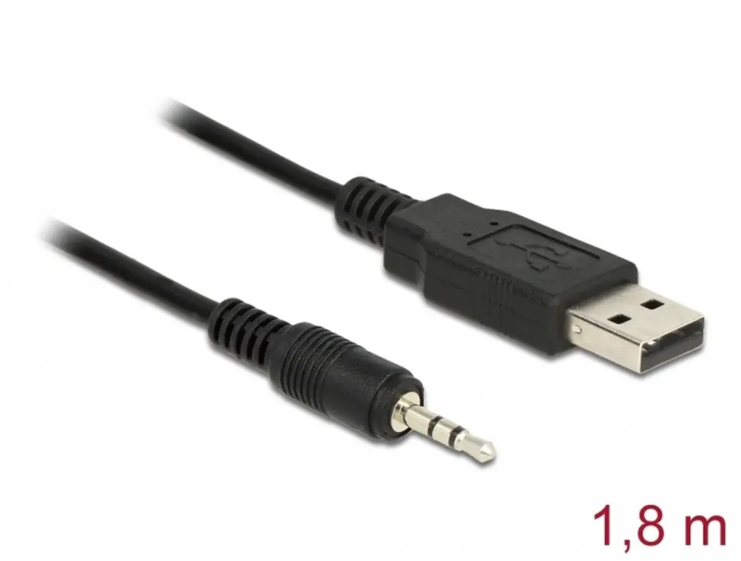 Delock USB 2.0 naar TTL Converter 2.5mm Jack