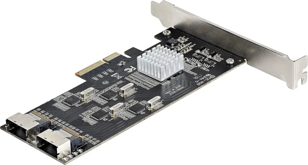 Startech 8P6G-PCIE-SATA-CARD PCI-kaart - Meerkleurig