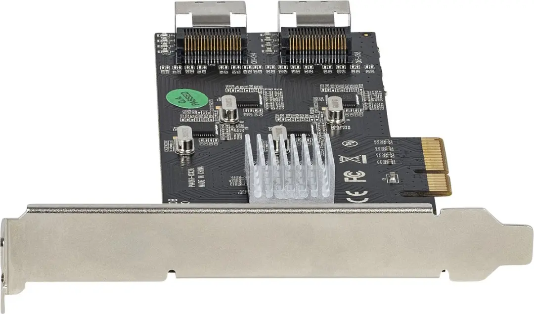 Startech 8P6G-PCIE-SATA-CARD PCI-kaart - Meerkleurig