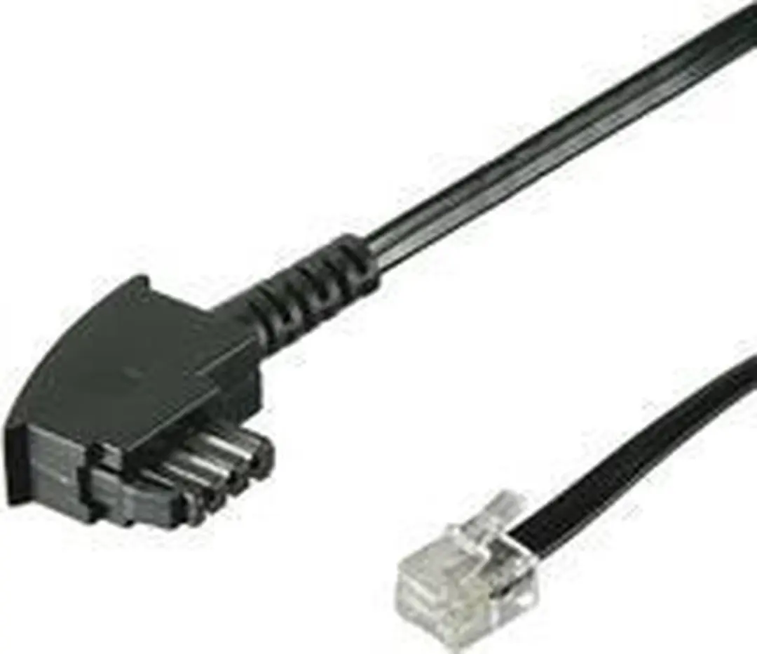 Goobay TAE Kabel 6m - Zwart