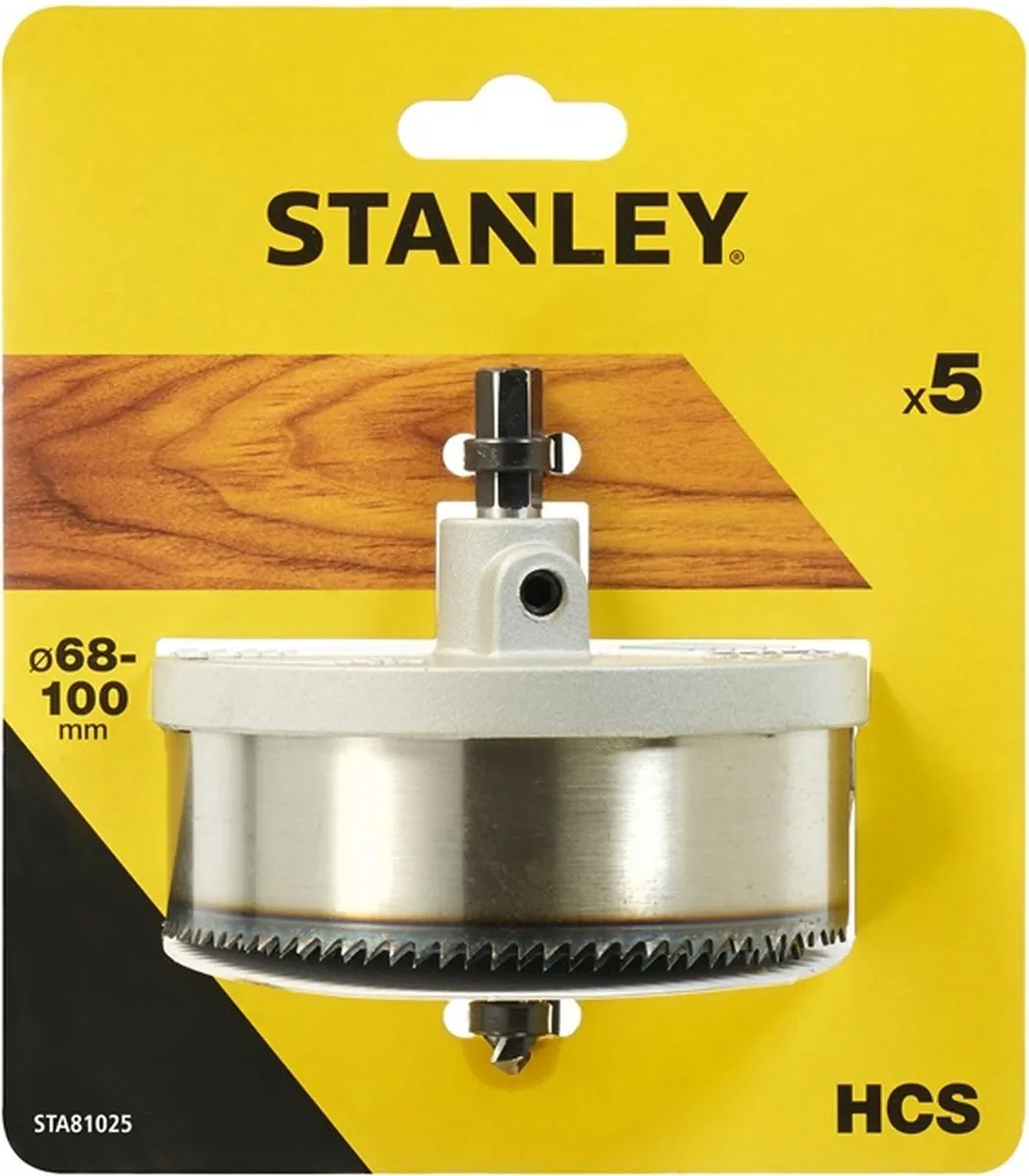 Stanley Gatenzagen-set STA81025-XJ - 5-delig 30mm
