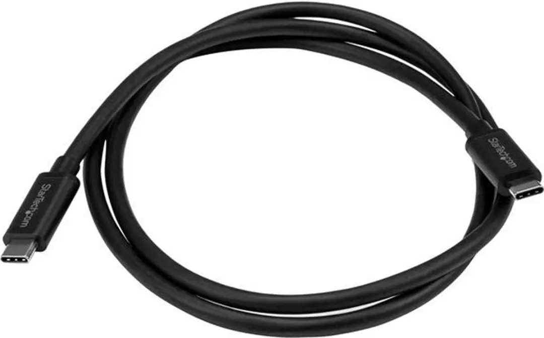 Startech USB31CC1M USB-C Kabel 1m - USB 3.1 10Gbps - Zwart
