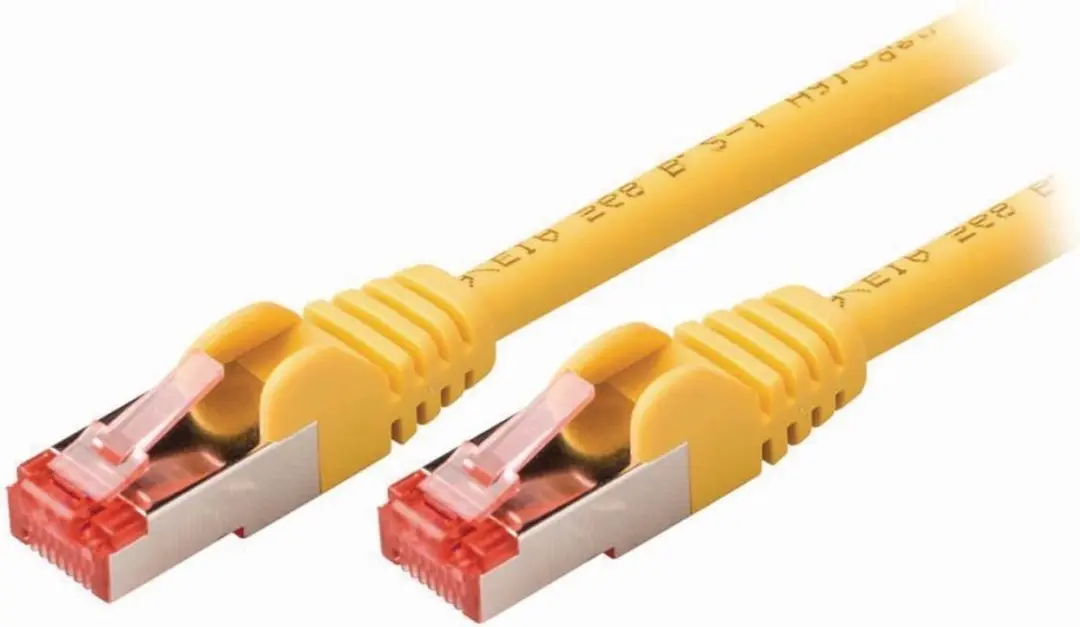 Nedis CAT6 Netwerkkabel RJ45 Male S/FTP 20m - Geel