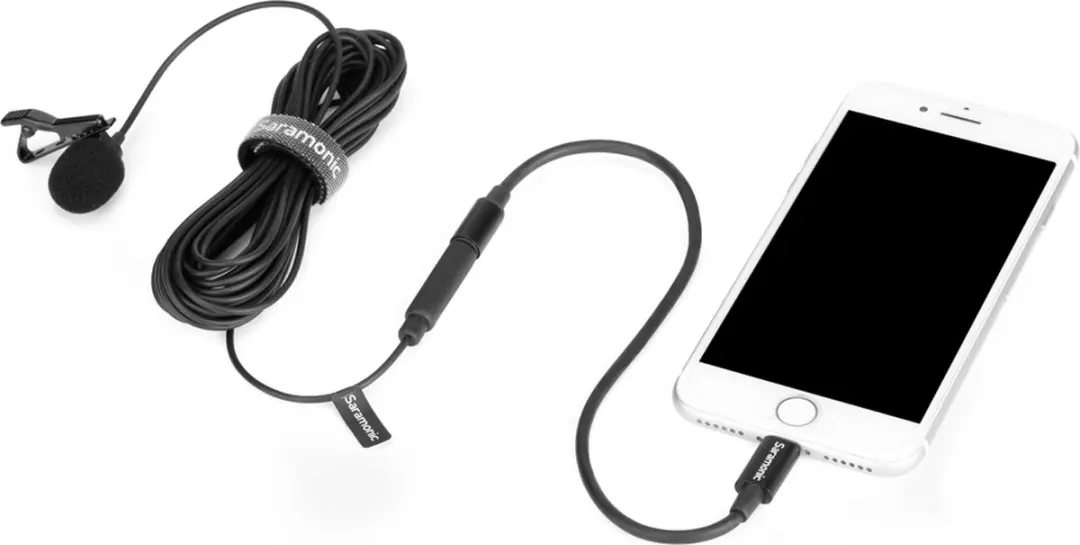 Saramonic SR-C2000 Lightning Adapterkabel 20cm - Zwart