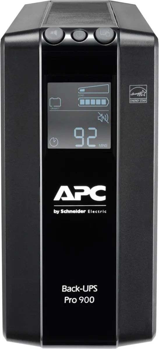 APC Back-UPS PRO BR900MI Noodstroomvoeding 900VA - 6x C13 - USB