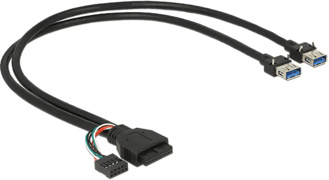 Delock USB 3.0 Kabel 0,45m
