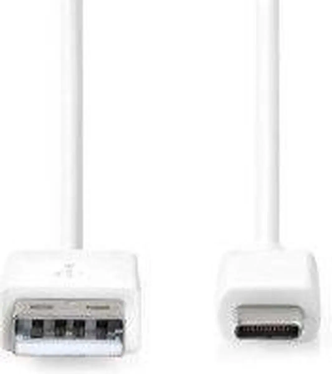 Nedis USB-C Kabel 60W 1m - USB 2.0 - Zwart