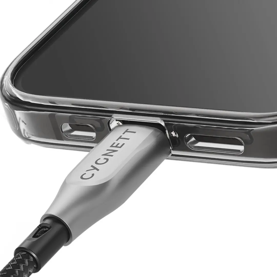 Cygnett USB-C naar Apple Lightning Kabel CY4667PCCCL - 1m - Zwart