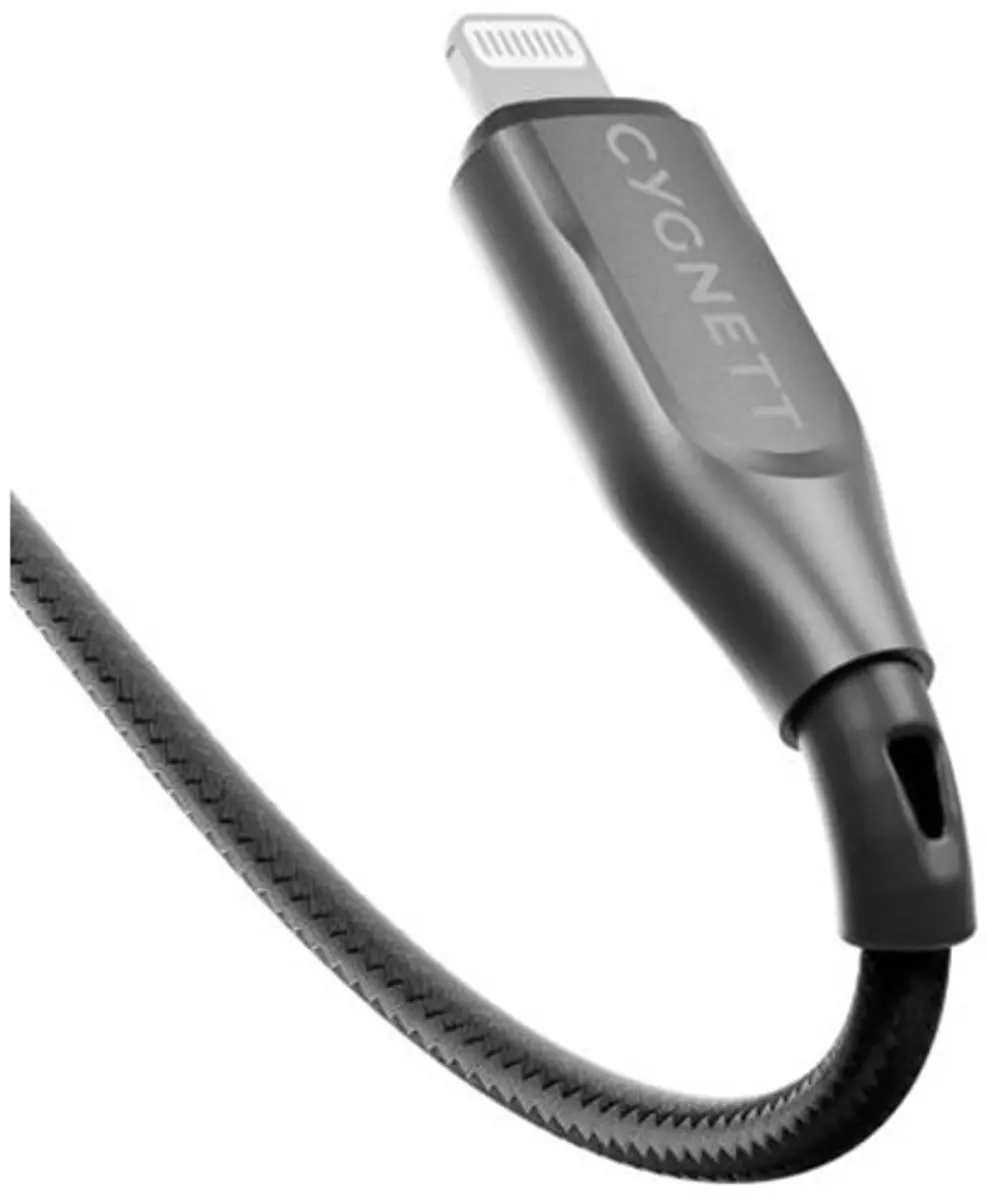 Cygnett USB-C naar Apple Lightning Kabel CY4667PCCCL - 1m - Zwart - afbeelding 6 van 6
