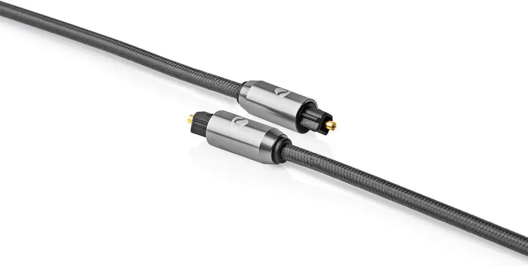 Nedis Optische Audiokabel TosLink CATB25000GY30 - 3m - Gun Metal Grijs