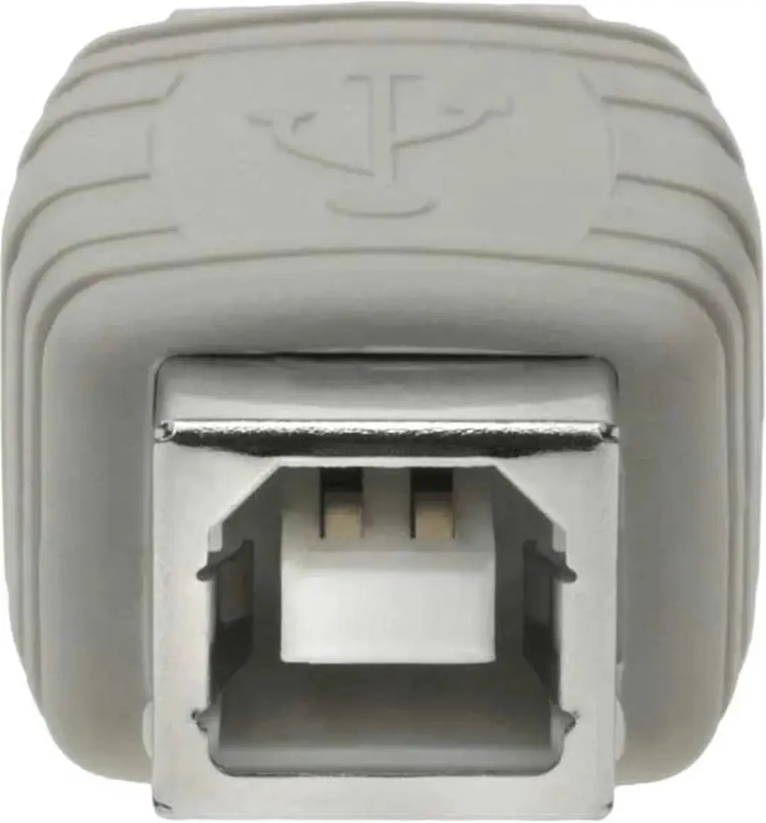 Deltaco USB-64 USB B Female naar USB B Female Adapter - Grijs
