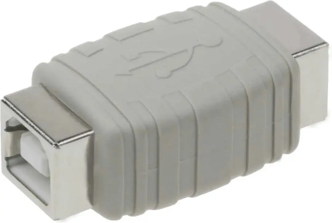 Deltaco USB-64 USB B Female naar USB B Female Adapter
