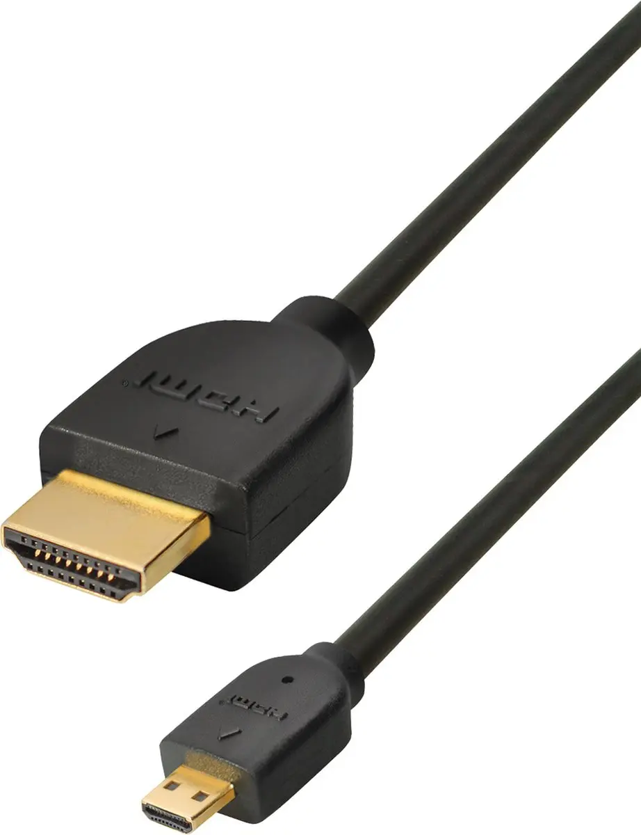 Scanpart Micro HDMI naar HDMI Kabel 1.5m - 4K Ultra HD - Zwart