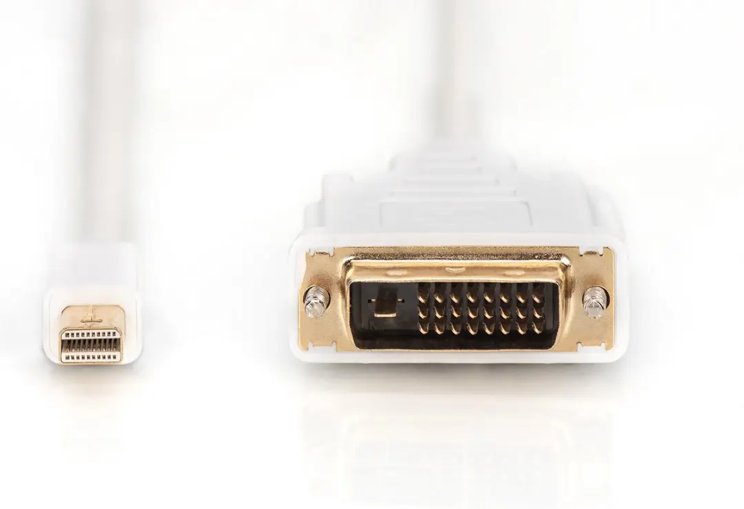 Digitus DisplayPort Mini naar DVI-D Kabel 24,5cm - Wit