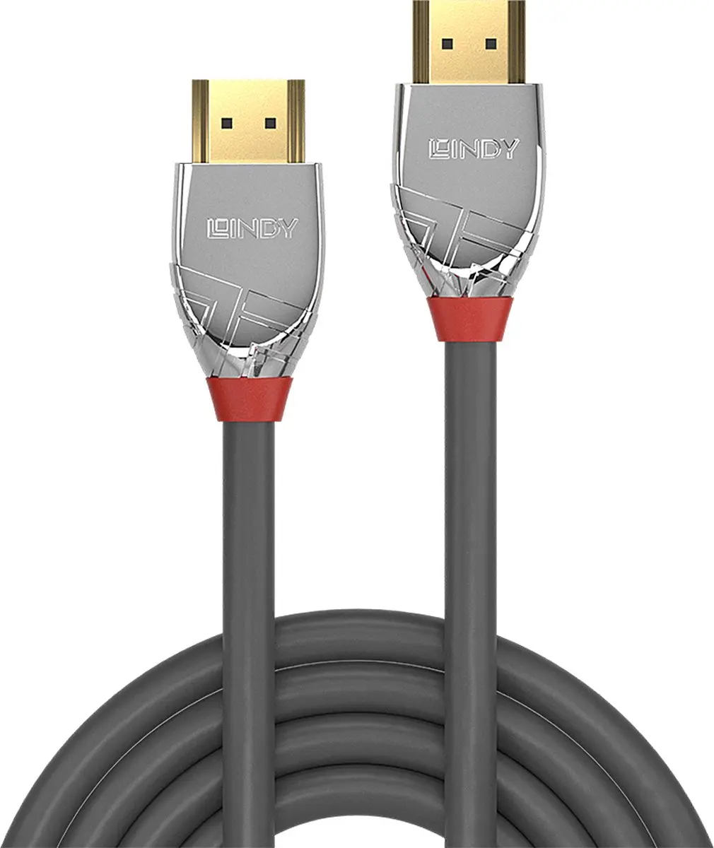 Lindy HDMI 2.0 Kabel 1m - 4K - Grijs